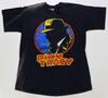 Seltenes VTG DIVISION 1 Dick Tracy Single Stitch T-Shirt 90er Warren Beatty Schwarz XL