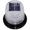 Solar Powered Red & Blue LED Warning Flashing Light