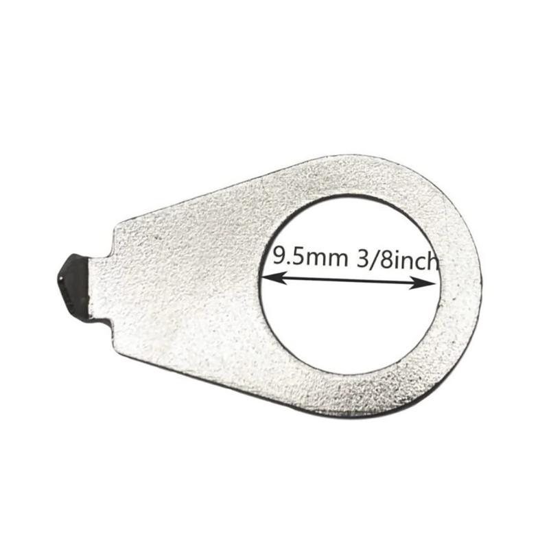 Pack of 10 Metal Electric Guitar Knob Pointer Indicators Guitar Potentiometer Markers for Precise Volumes Tone Control