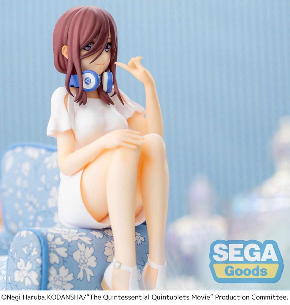 SEGA Movie Quintessential Choconose Premium Figure Nakano Miku "The Quintuplets"