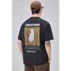 New American-style Personalized Letter Short-sleeved T-shirt for Men In Summer