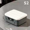 2-lagige Safe-Box mit Zahlenschloss - Tragbar für Bargeld, Schmuck, Reisepass-Sicherheitsspeicher, Multifunktionaler Haushaltsorganizer, Leicht zu tragen