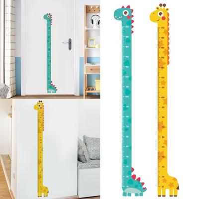 Autocolant Colorat pentru Înălțime Ușor de Aplicat Decal Riglă pentru Graficul de Creștere a Copiilor Metru de Înălțime Stilat Ornament Decorațiune perete Acasă