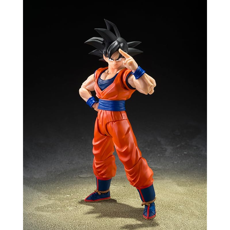 TAMASHII NATIONS S.H.Figuarts Dragon Ball Z Son Goku (Kind-hearted Saiyan) Approx. 145mm PVC & ABS Painted Action Figure