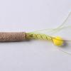 Cat Scratching Toy Mesh Tube Toy, Interactive Kitten Chew Flexible with Linen Stress Relief Entertainment Wrap And Plush Balls, Safe Teething