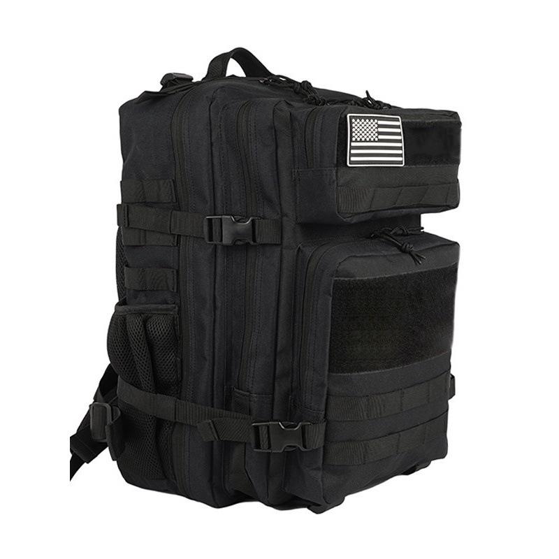 45L Tactical Cycling & Travel Backpack - Multifunctional, Large Capacity, Military Style, Double Shoulder Bag. 50x35x30 cm