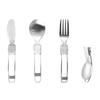 RuHan 316 Stainless Steel Portable Folding Cutlery Set