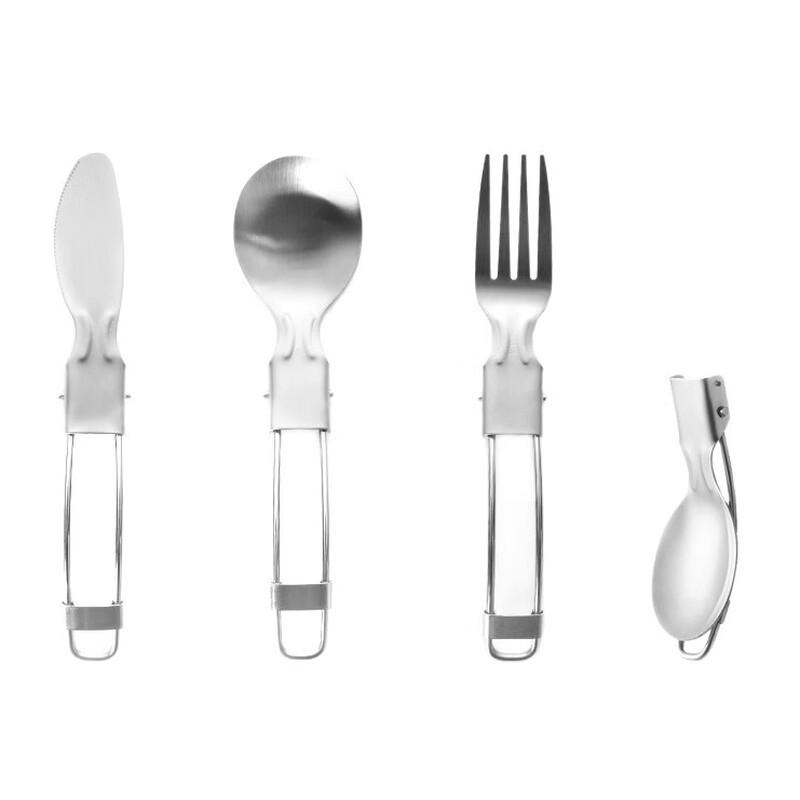 RuHan 316 Stainless Steel Portable Folding Cutlery Set