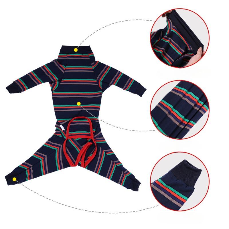 Pet Four-legged Full-coverage High-elasticity Dog Pajamas, Home Wear, Physiological Wear, Anti-licking Postoperative Clothes