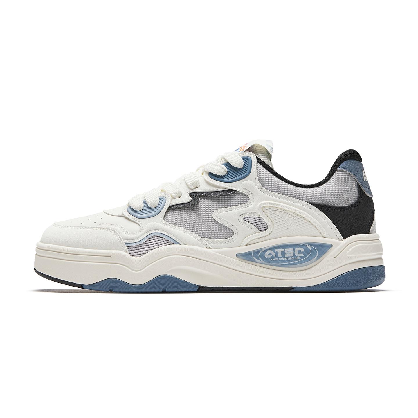 Anta Flame Life Series 2026 Summer Skate Shoes Men sneaker White Gray 112628094-8 40