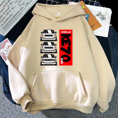Drift Hoodie KE70 Club Japanischer Anime Herren Damen Mode Sweatshirt Japanische Streetwear JDM Automobil