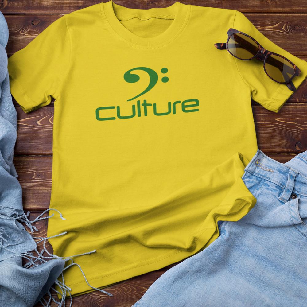 BASS CULTURE T-SHIRT (Reggae Dub Guitar Sound System Dubstep Drum Rave Afrobeat) Unisex T-Shirt S