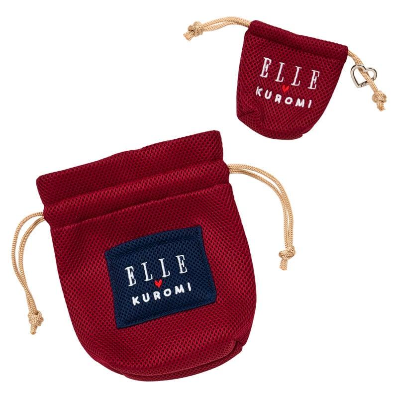 Bolsa de Cordão Sanrio KUROMI ELLE Japão NOVOS Personagens Sanrio