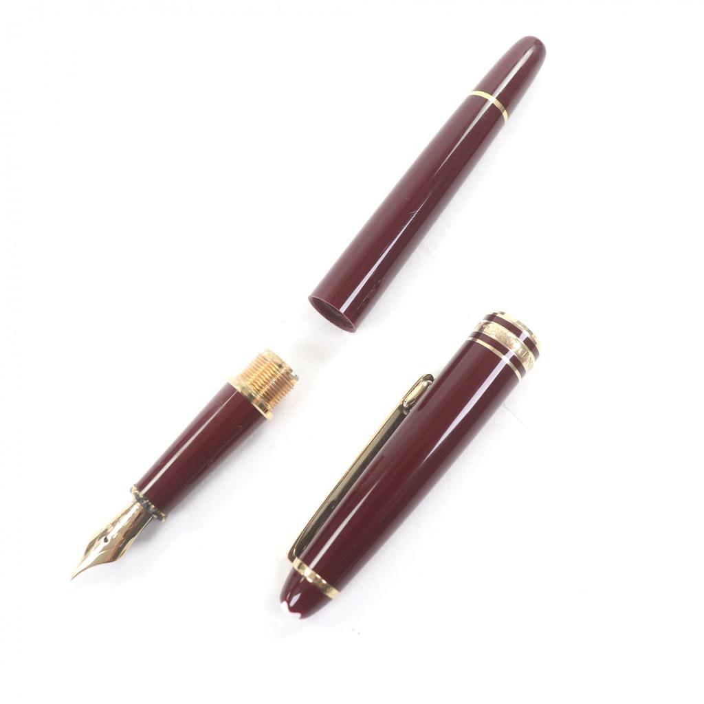 Very Good MONTBLANC fountain pen Meisterstück Classic Bordeaux 14K mens Used