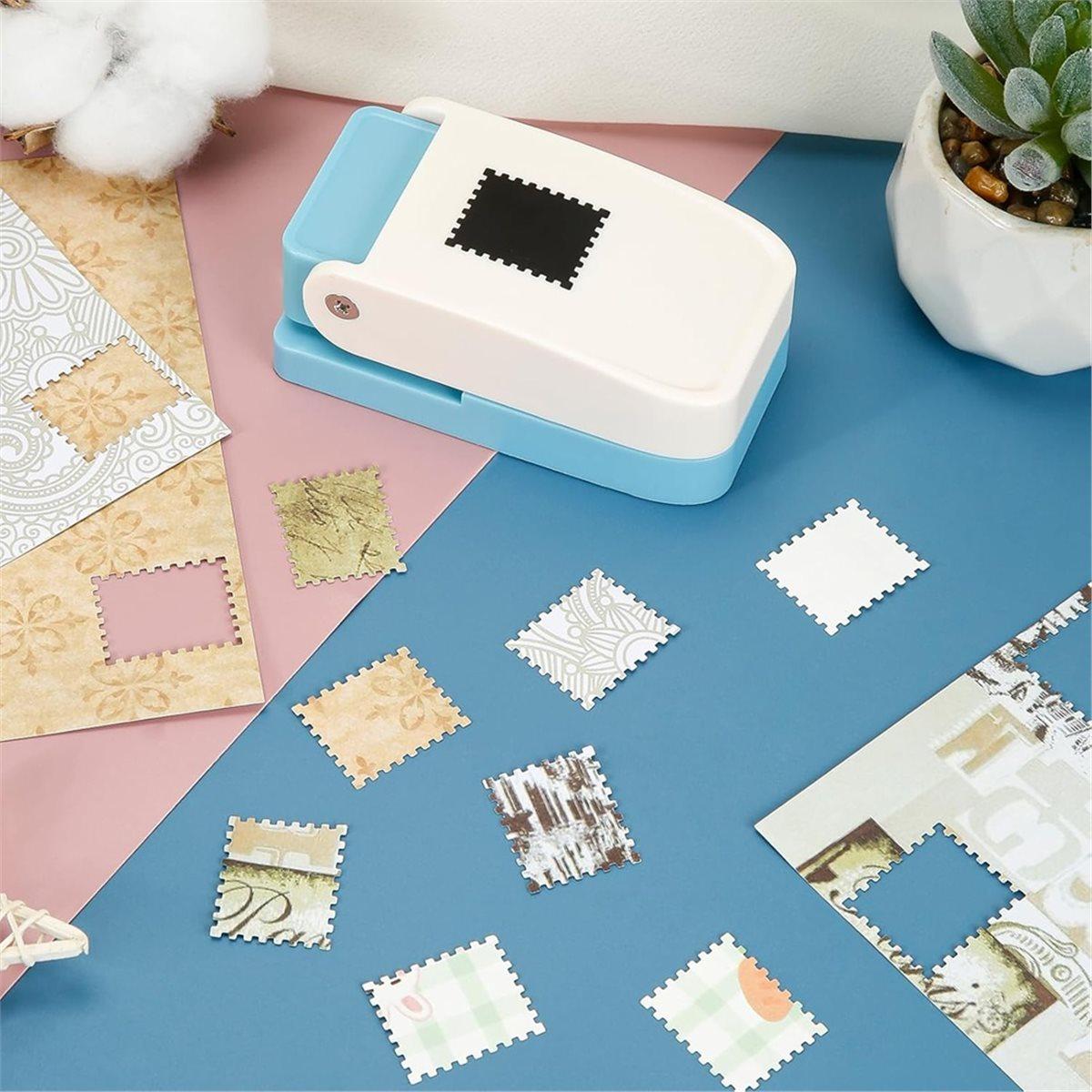 

Rectangle Postage-Stamp Puncher,1 X 0.8inch Paper Punches for Crafting Scrapbooking, DIY Card Making,Simple & Effortless China Mainland