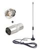 Superbat TNC Antenna Magnetic Base Vhf/uhf Car Antenna AM FM Aerial Dab Antenna