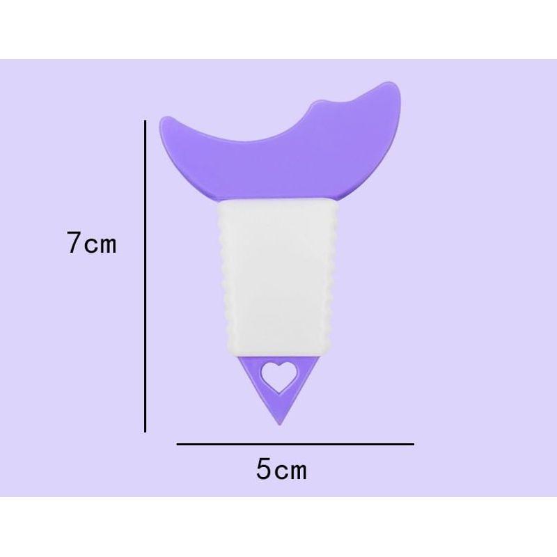 Choyu - Set di 2: Modello per Pennello per Trucco Occhi in Silicone (Design Vari)