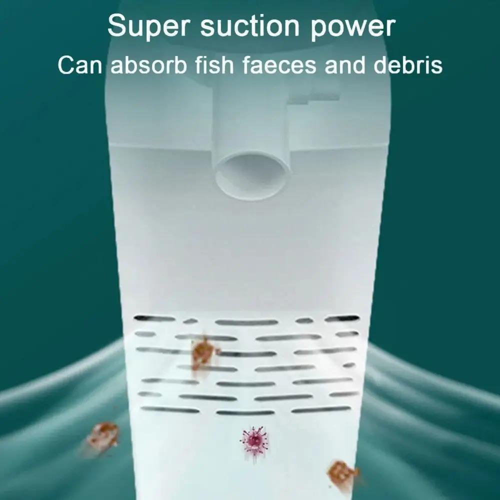 3 in 1 Aquarium Internal Filter Silent Water Circulation Pump Aquarium Filter Pump  Hotel