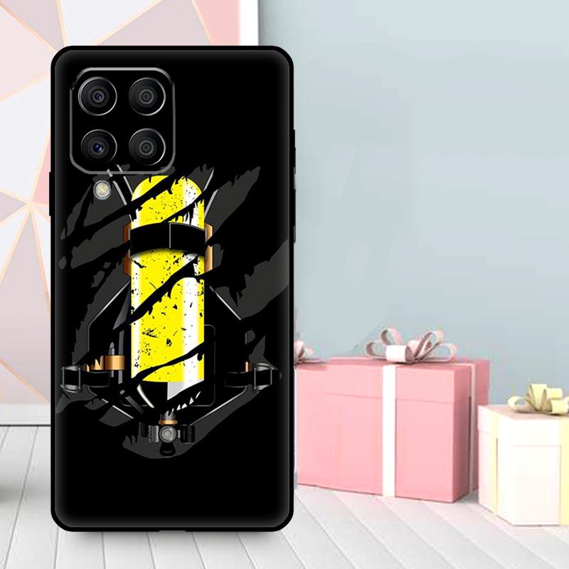 Firefighter Heroes Fireman Case For Samsung Galaxy M35 M56 M12 M06 M32 M52 M55 M15 M11 M13 M14 M16 M36 M31 M53 M34 M54