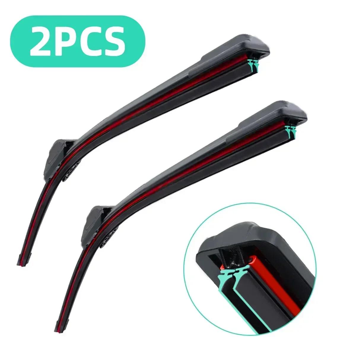 

Double Rubber Car Wiper for BYD S series Seagull Seal Tang Yuan PlusDM Front Wiper Blades Brushes CutterAccessories Windscreen TANG EV (2018-2024)