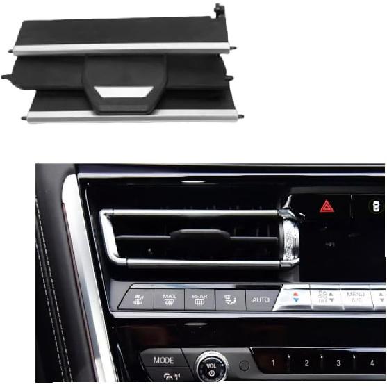 

Front Center Left Right Air Vent Outlet Grille AC Slide Clip Repair Kits Compatible with BMW 8 Series G14 G15 G16 F91 F92 2017-2022 Replaces OE# Center Left Side