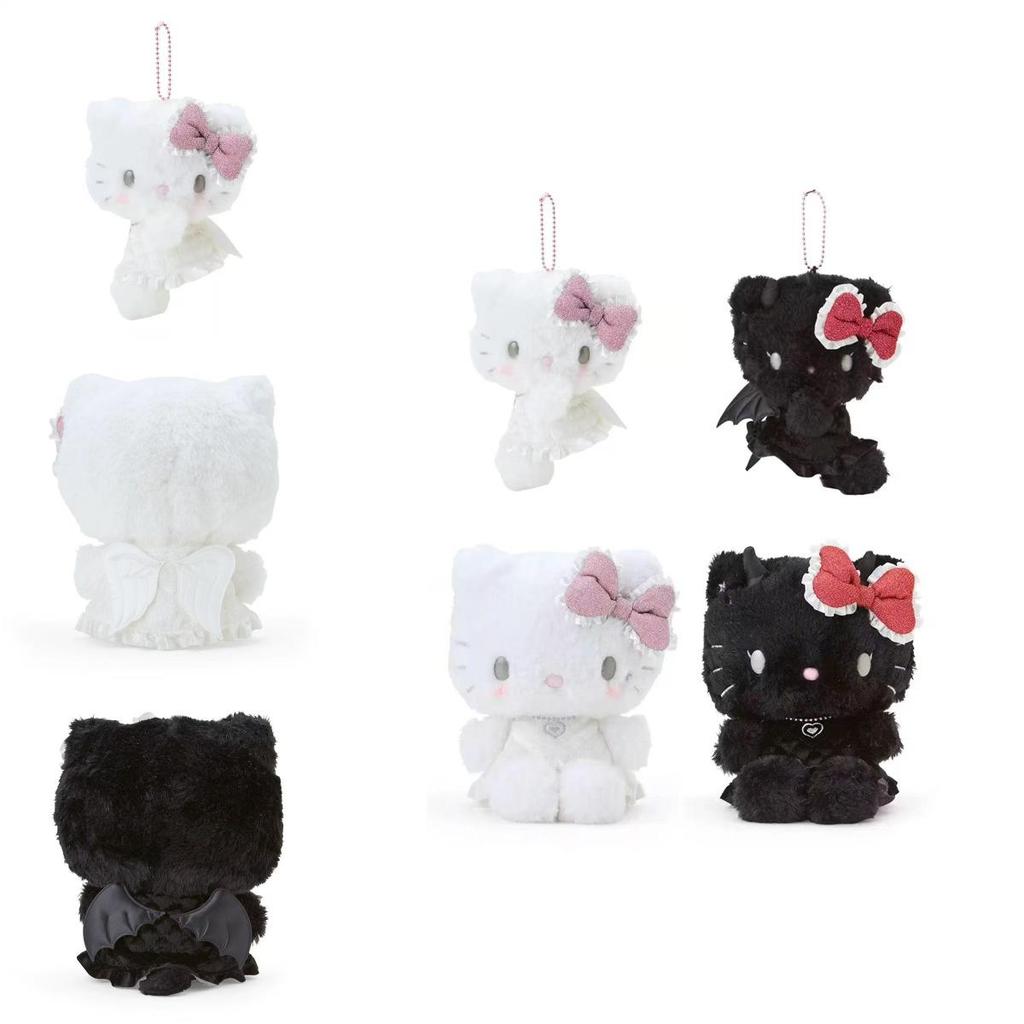 Affascinante Portachiavi Peluche Sanrio Demone Angelo Kt Design Adorabile Ideale Per Le Ragazze