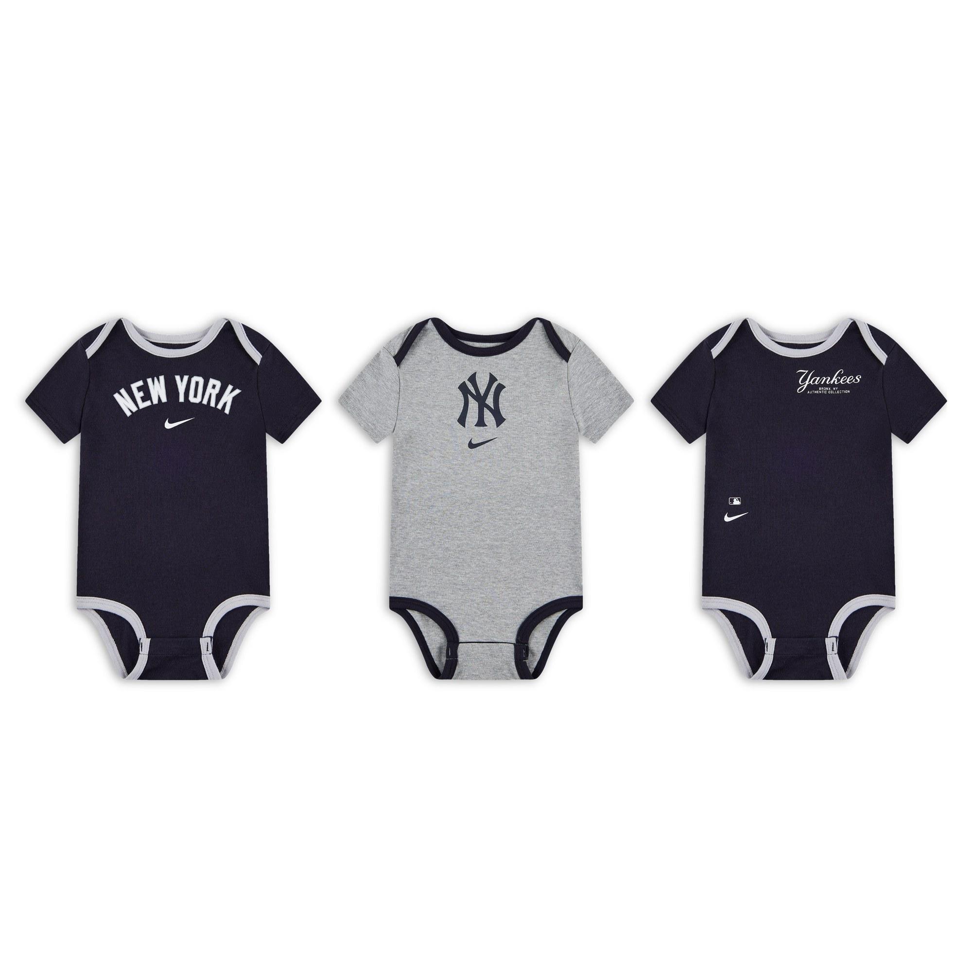 

Nike x MLB Jumpsuit 3 Pack Dark Navy Blue Infant And Toddler HM3926-410 24