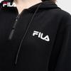 FILA Women's Long Hooded Sweatshirt Dress
