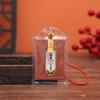 Lingyin Temple Amulet Sachet: Portable Charm for Phone, Car, or Purse – Health & Luck Pendant