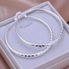 5cm Runde Creolen für Damen Mode Hübsch Hochzeit Party Schmuck Feiertagsgeschenke