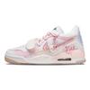 Legacy 312 Peach Soda Foam Abrasion Resistant Low Top Vintage Basketball Shoes Unisex White Pink HF3182-100(Team1744-)