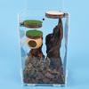 Mini Magnetic Spider Hide Cave Handmade Jumping Spider Enclosure Natural Habitat Decoration for Spider Lovers