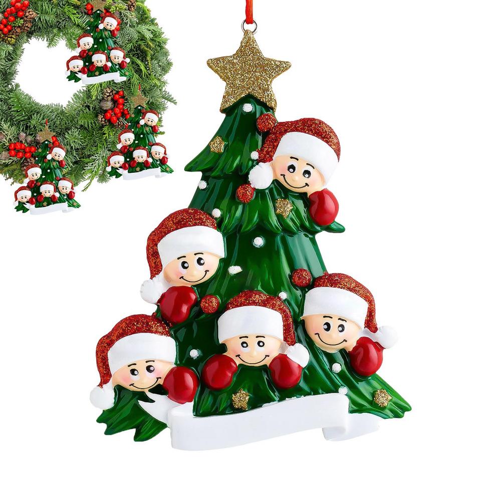 Christmas Tree Decorations Cute Figurine Seasonal Tree Pendant Christmas Decorations Indoor For Indoor Outdoor Party Gathering