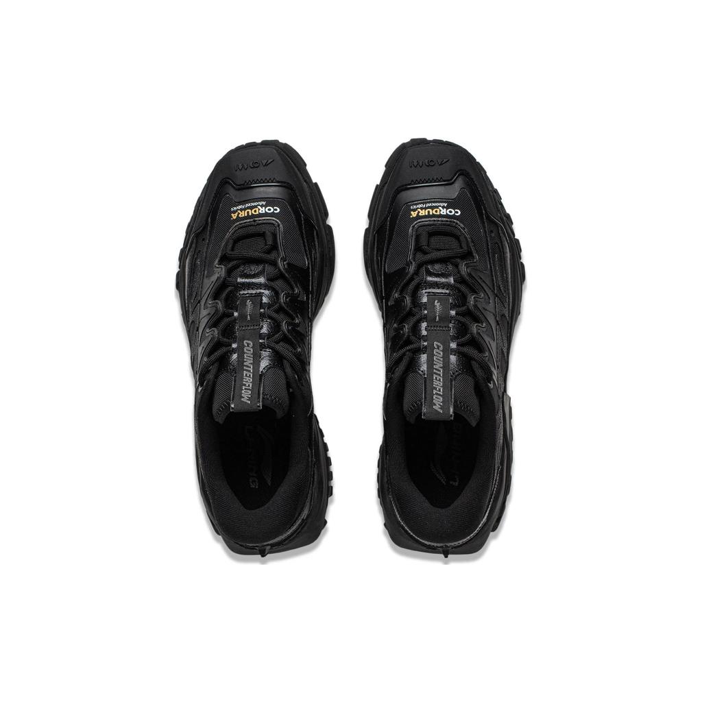 New LiNing CF Tracing Collection Lin Chuan FW Cushioning Breathable Low Top Casual Shoes Men's Black AGLT161-3