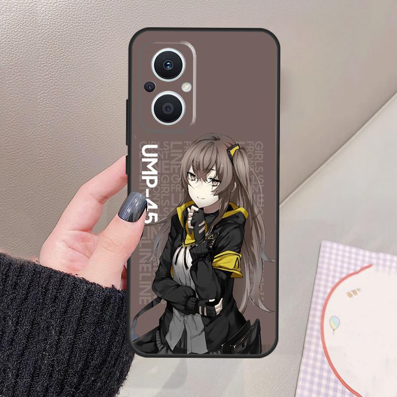 Girls Frontline Game Funda For OPPO Reno 14 10 11 12 13 Pro 12F 11F 13F 14F 7 8 Lite OPPO Find X9 X8 X6 Pro Case