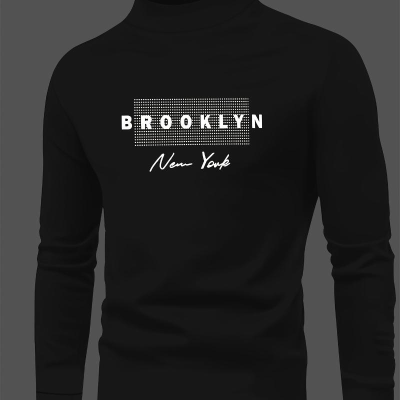 

Мужская футболка с длинным рукавом, легкая полиэстер-хлопок, однотонный бирюзовый, универсальный наряд для работы и отдыха XXL чёрный