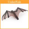 Halloween Scene Decor Pvc Solid Static Bat Model Toy For Party Ambience