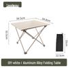 Outdoor Camping Aluminum Folding Picnic Table