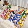 Smile Precure Cute Anime Bathroom Mat Retro Multiple Choice Living Room Kitchen Rug Non-Slip Bedside Mats