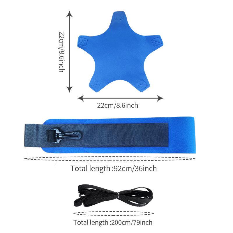 Adjustable Volleyball Training Aid for High Jumps and Spiking Practice