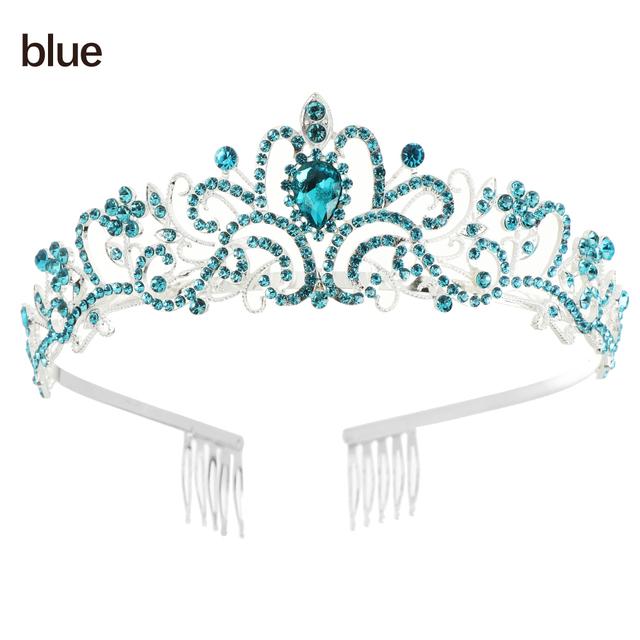 Romantic Butterfly Shape Princess Crown For Girls Handmade Rhinestone Tiara Pearl Headband For Birthday Wedding Model Catwalk