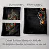 Mandala Hand Motif. Bedding Duvet Cover Sets Duvet Covers Pillowcases Gifts (1 * Duvet Cover 2 * Pillowcases, Without Duvet Insert)