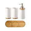UNTIOR 400ml/14 oz Ceramic Liquid Soap Dispenser Lotion Pump Dispenser for Kitchen Bathroom Refillable Soap Dispenser Bottle