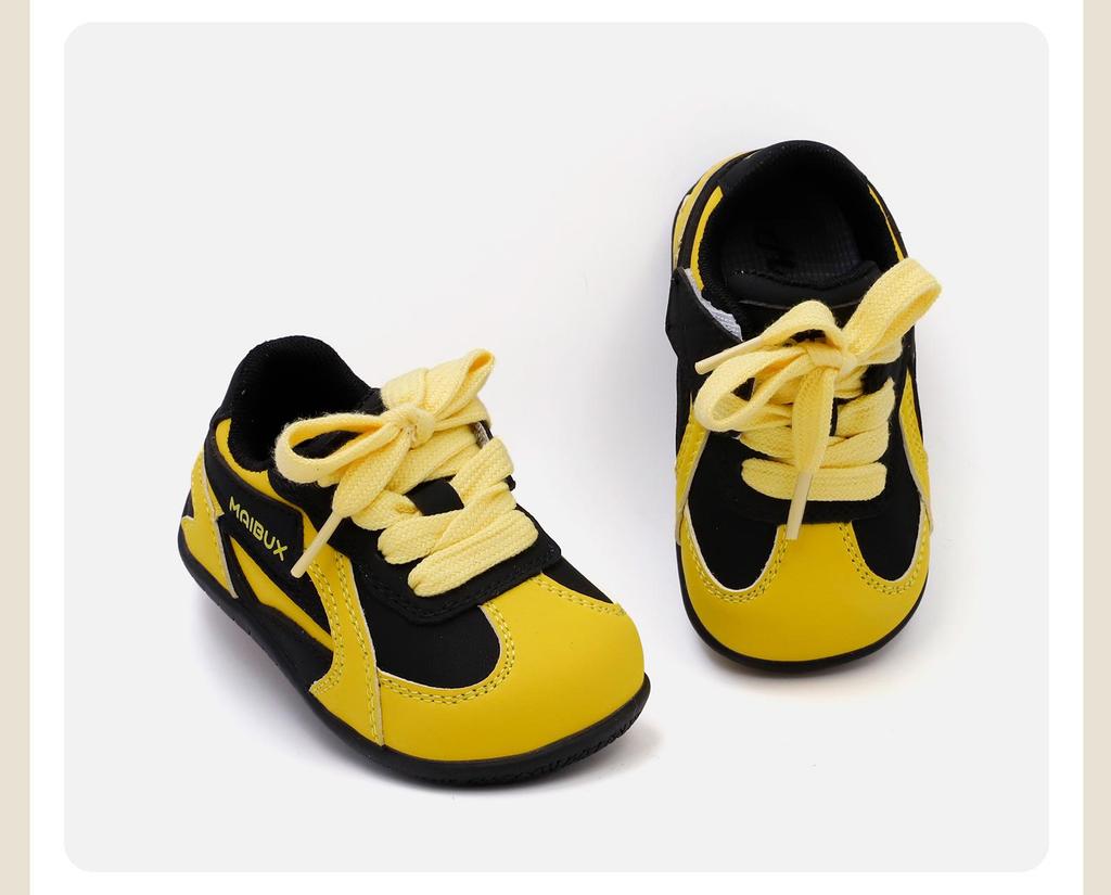 Soft Sole Spring Sports Shoes for Toddlers - Boys' Casual and Girls' Skate Design