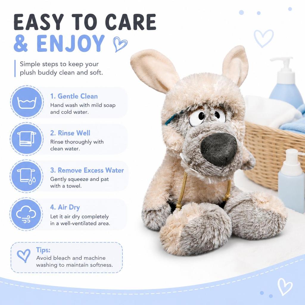 Simpatica bambola di peluche regalo giocattolo bambola di pezza per bambini in stile cartone animato