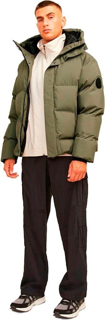 Зимняя куртка Jack & Jones Jcoalpha Puffer Sn (12261971) пыльно-оливковая