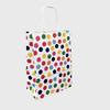 Colorful Polka Dot & Stars Kraft Paper Tote Gift Bags - Exquisite Packaging