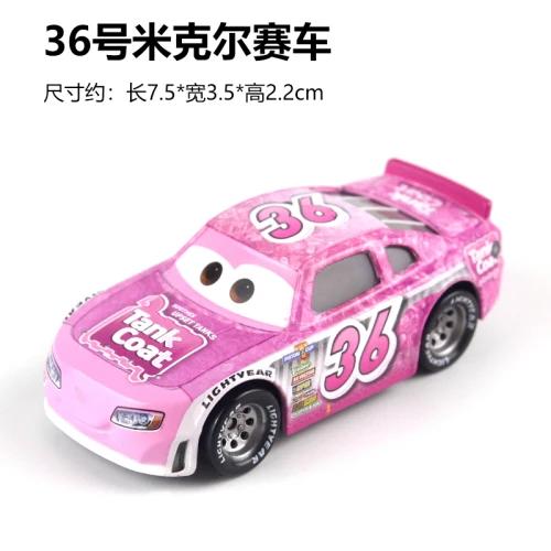 All Style Pixar Cars Metal Diecast Cars Model Lightning Mcqueen Alloy Car Number 4.19.28.36.51 101 Racing Series Toy