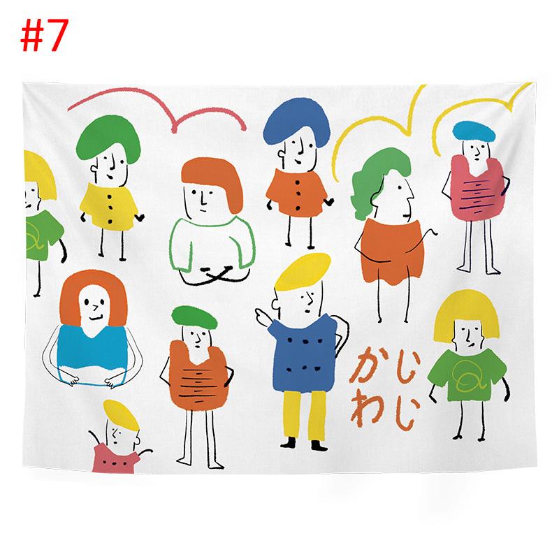 

Гобелен настенный милый тканевый фон домашний декор 100x75cm