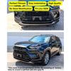 Kennzeichenhalter vorne für 2024 2025 2026 Toyota Grand Highlander Stoßfänger vorne Kennzeichenhalter Montagehalter Ersetzt # 521140E240